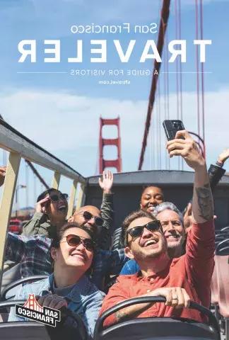 The cover of our 2023 San Francisco Traveler